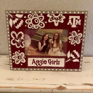 Texas A&M wooden picture frame